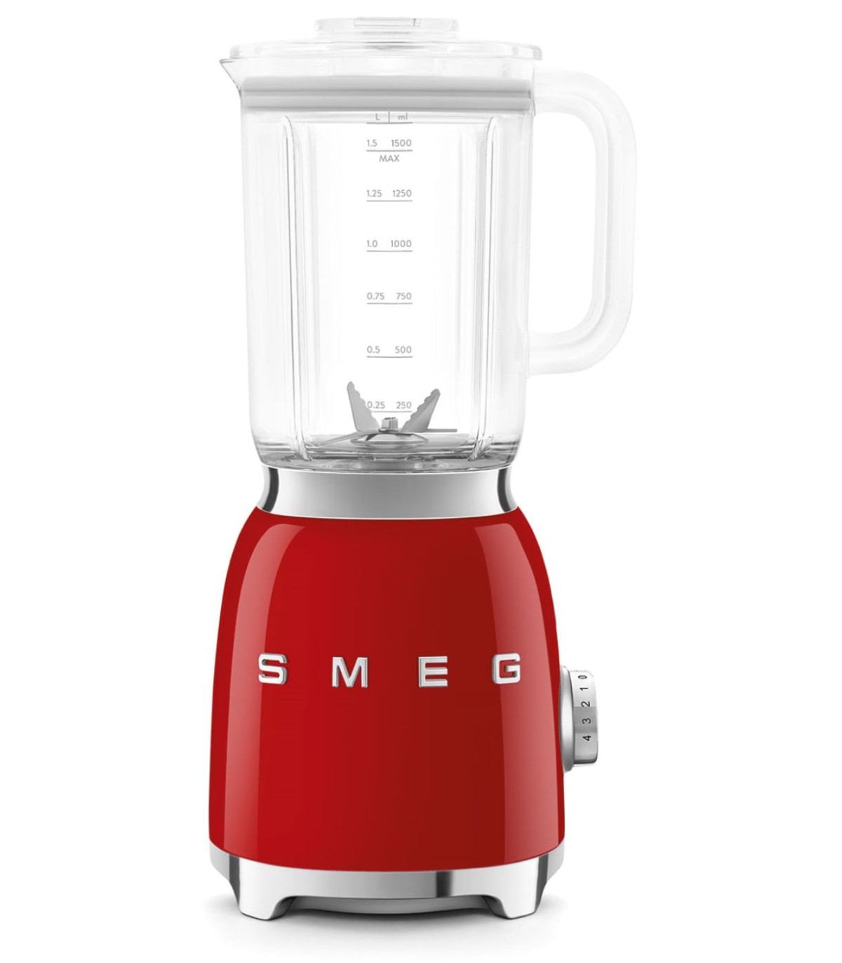 Batidora SMEG BLF03RDEU Roja, 800W