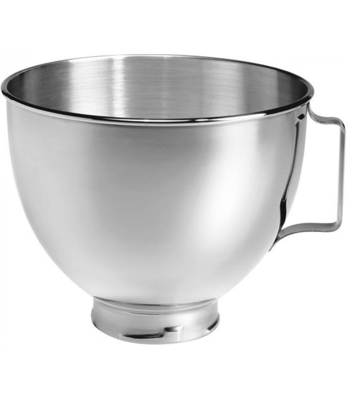Bol de Acero KITCHENAID K45SBWH 4,3 L con asa