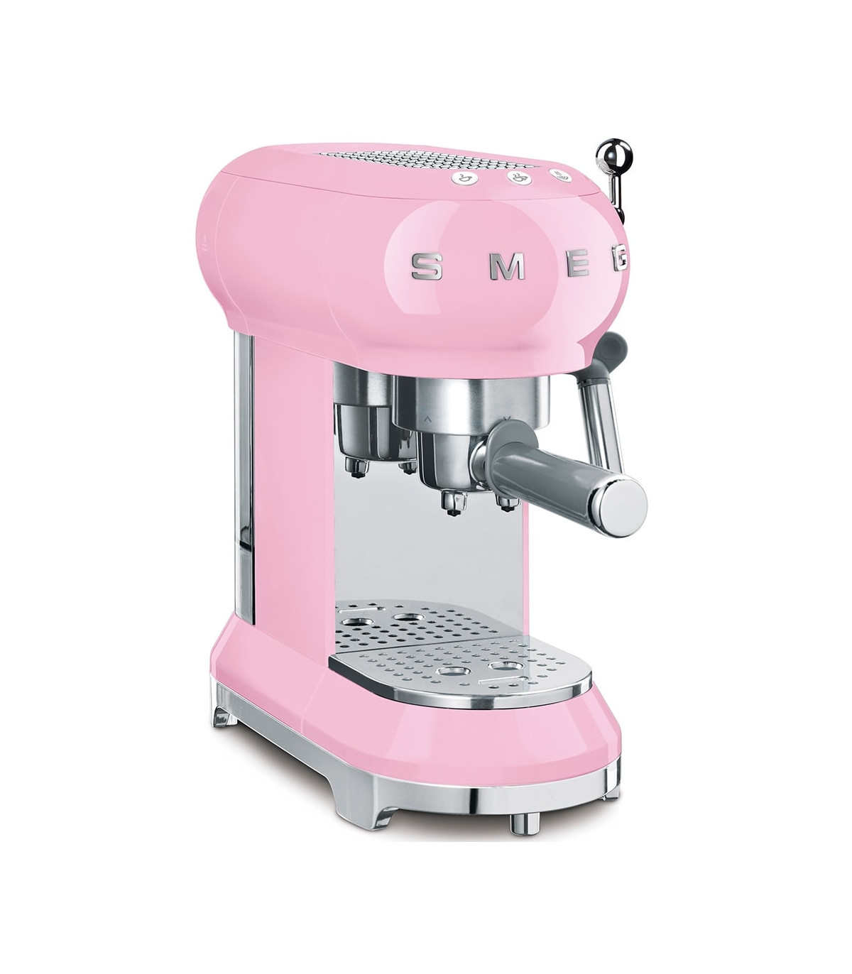 CAFETERA SMEG ECF01PKEU ESPRESSO 15 bares, Rosa