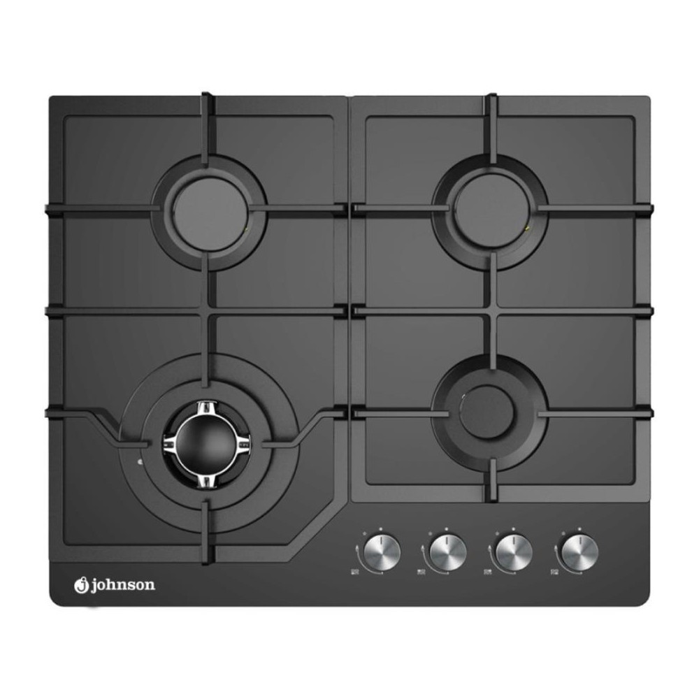 Encimera gas 60cm 4 fuegos Johnson JAMA4BN1