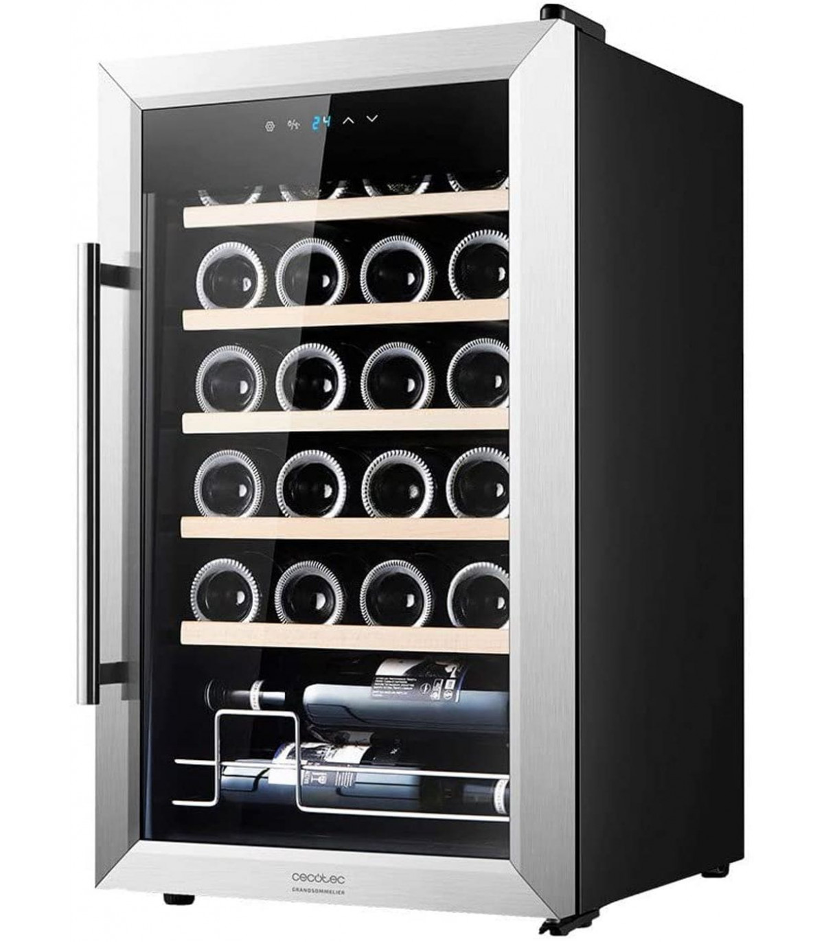 Vinoteca Cecotec Grand Sommelier 24000 Inox 02345
